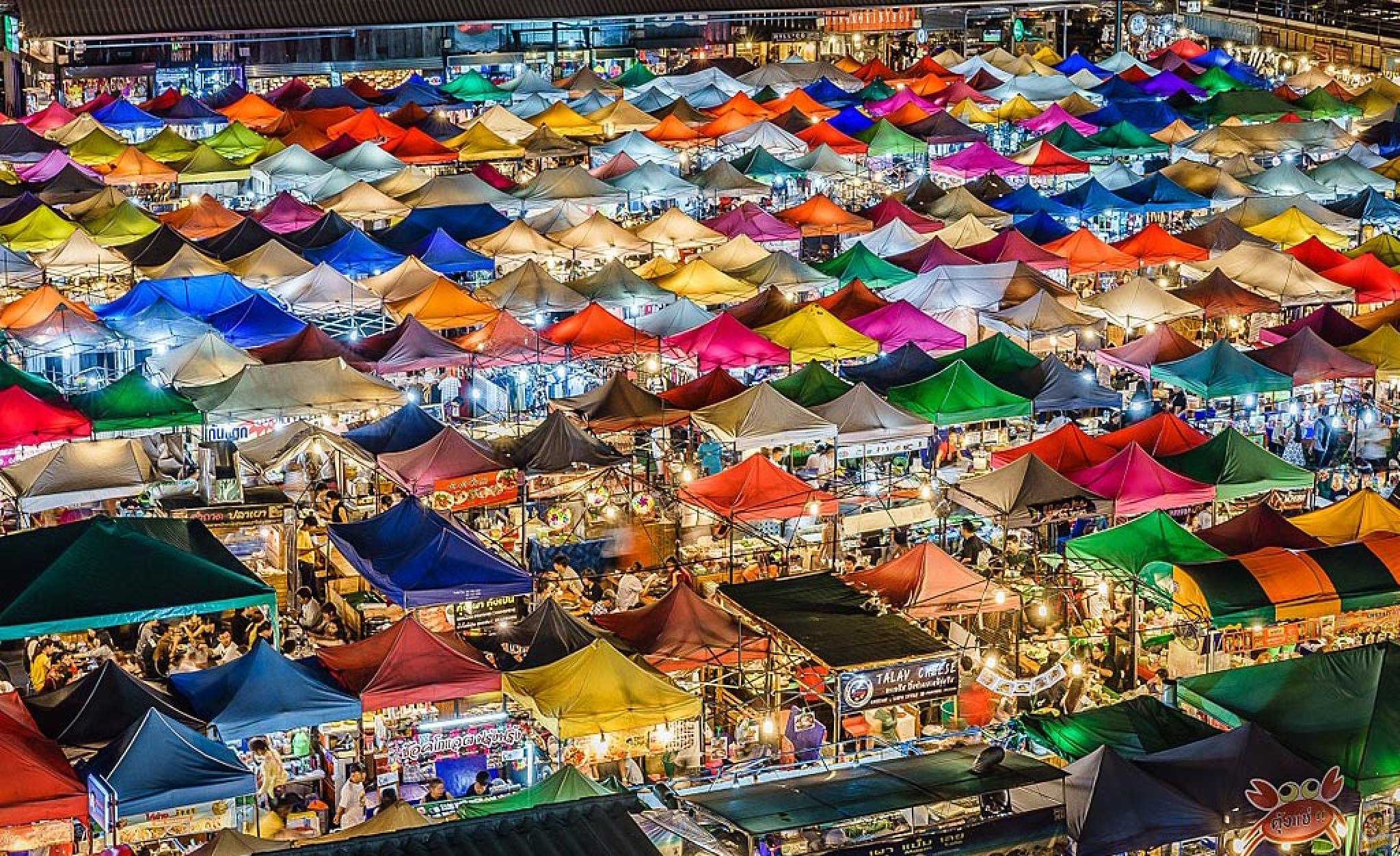 Ratchada Train Night Market, Bangkok 