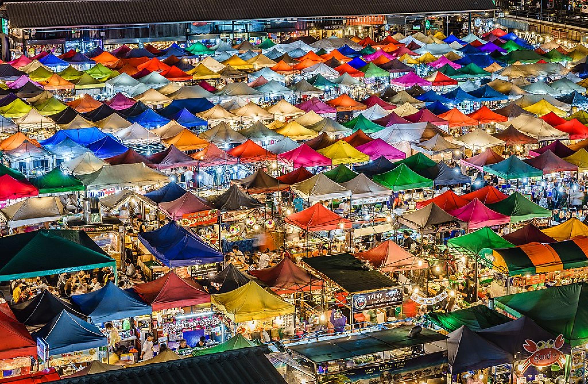 Ratchada Train Night Market, Bangkok