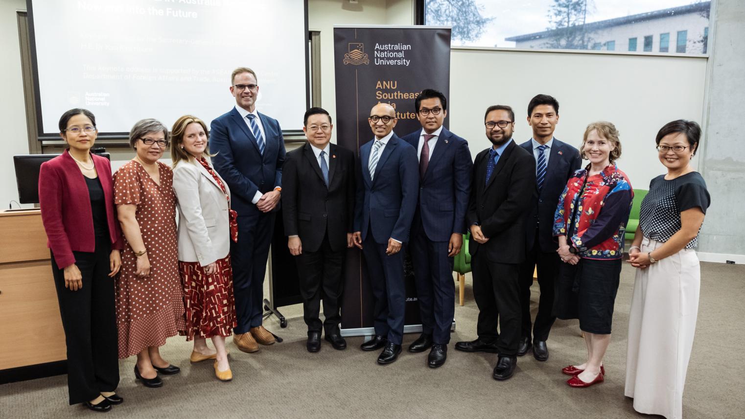 ASEAN Secretary-General Dr Kao Kim Hourn at the Australian National University.