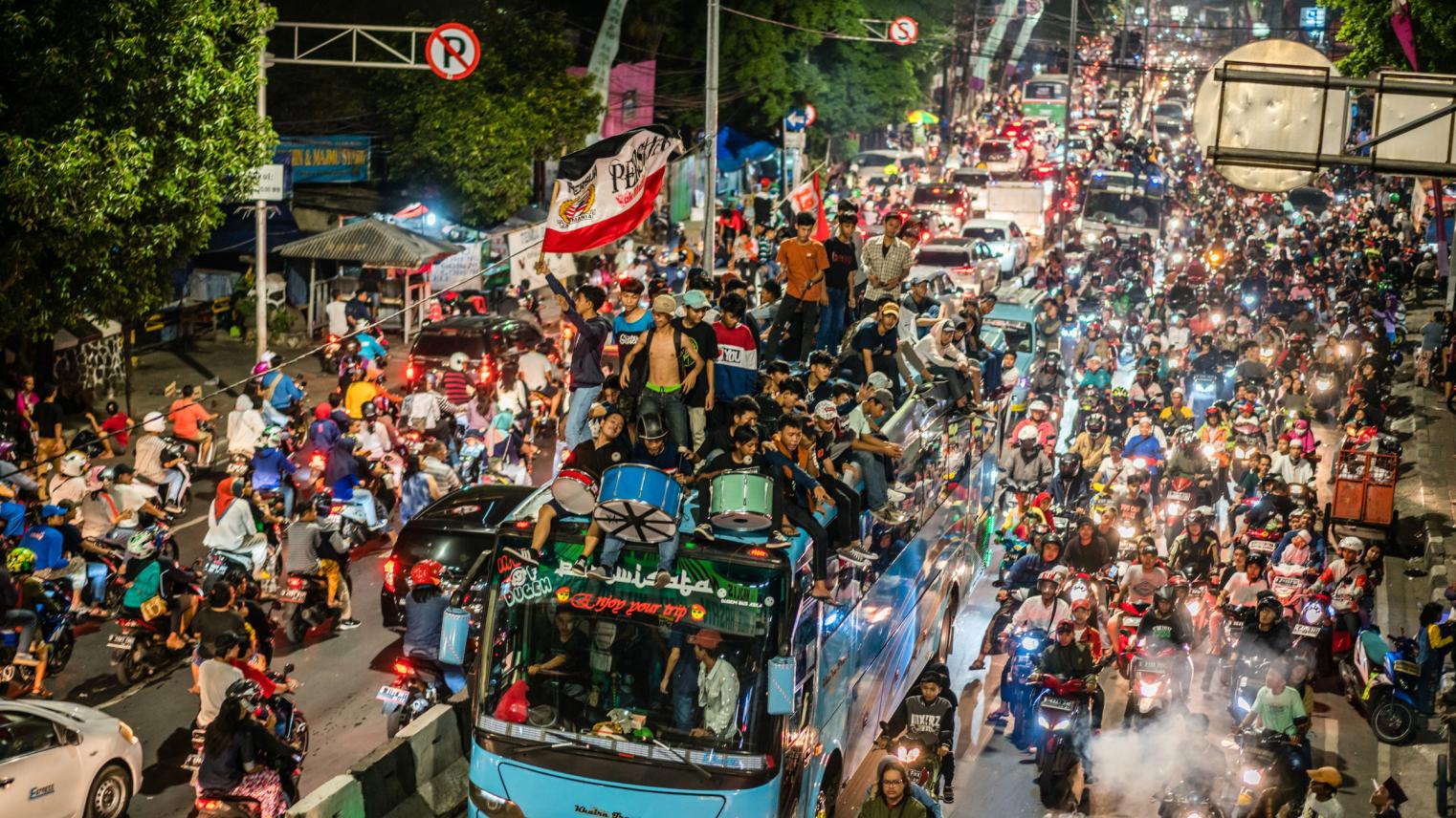 Malam Takbiran in Jakarta by Ray Yen